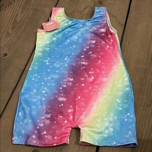 Colorful Rainbow Leotard